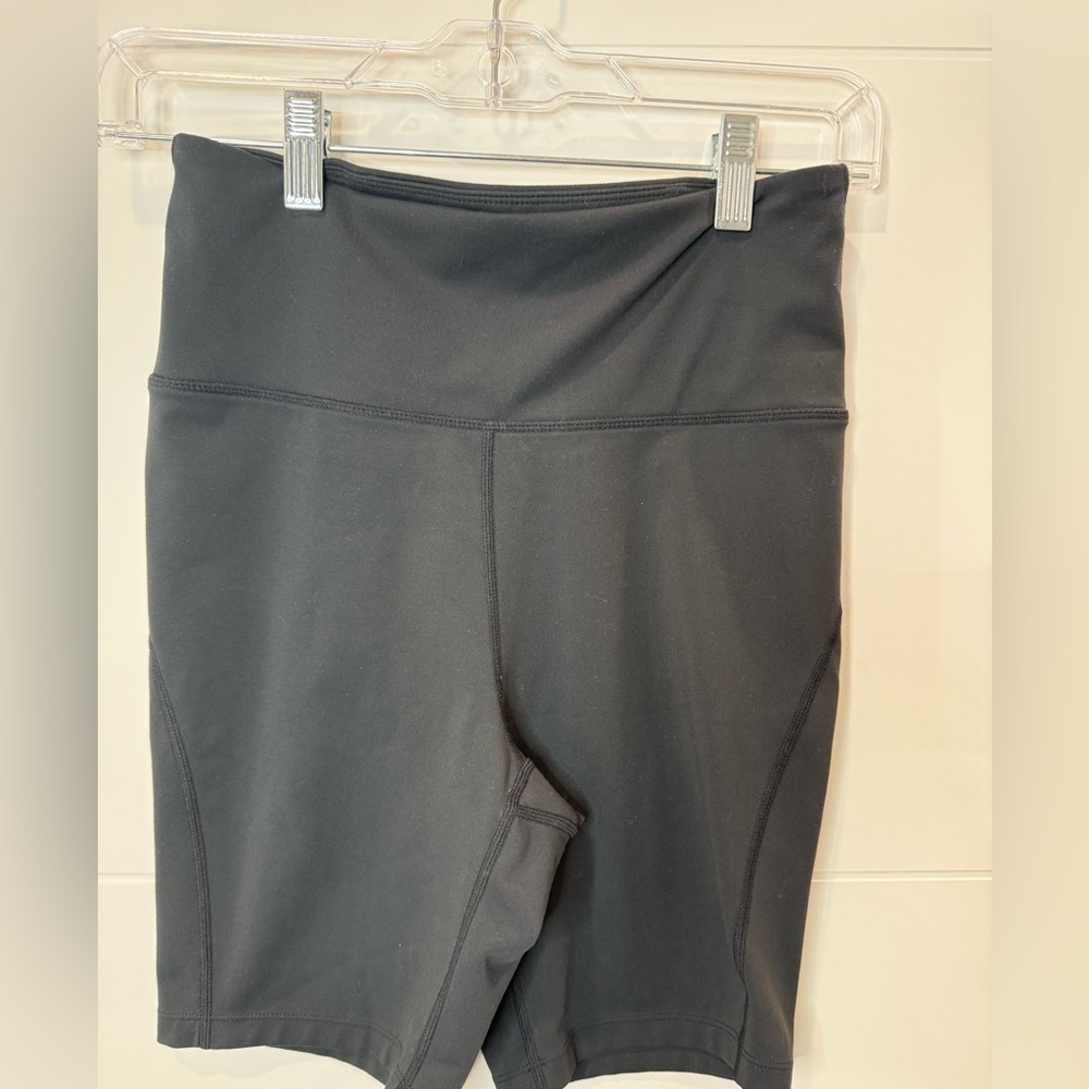 Fundamental Coast Black Biker Shorts black women’s size medium